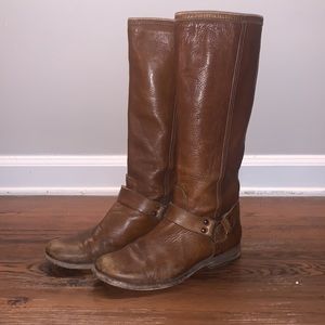 FRYE Women’s Brown Leather Boots 8.5
